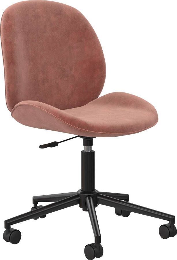 CosmoLiving by Cosmopolitan Bureaustoel Astor 360° draaifunctie metalen frame zithoogte 43-54 cm (1 stuk) - Foto 8