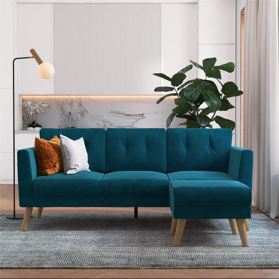 CosmoLiving by Cosmopolitan 3-zitsbank Gloria Met knoopstiksels - Foto 4