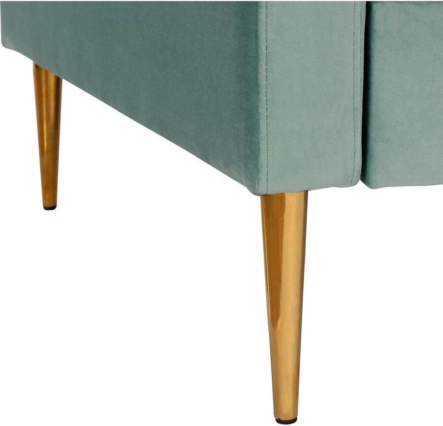 CosmoLiving by Cosmopolitan 3-zitsbank HIGHLAND gemakkelijk te onderhouden veloursovertrek zacht verdikte zitting en rugleuning zithoogte 46 cm (1 stuk) - Foto 5