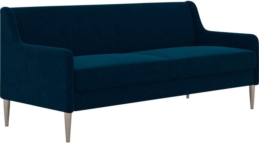 CosmoLiving by Cosmopolitan 3-zitsbank Virginia Weefstof zacht verdikte zitting en rugleuning poten van staal zithoogte 42 5 cm (1 stuk) - Foto 7