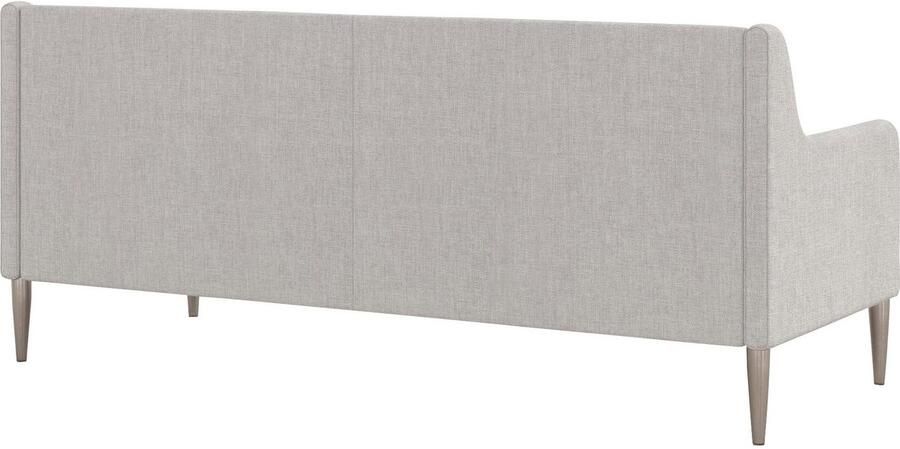 CosmoLiving by Cosmopolitan 3-zitsbank Virginia Weefstof zacht verdikte zitting en rugleuning poten van staal zithoogte 42 5 cm (1 stuk) - Foto 8