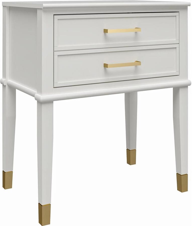 CosmoLiving by Cosmopolitan Bijzettafel Westerleigh 1 lade van gemakkelijk te onderhouden mdf poten van massief hout hoogte 72 cm (1 stuk) - Foto 9