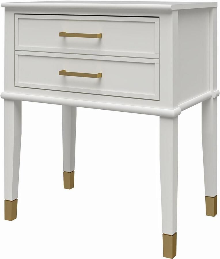 CosmoLiving by Cosmopolitan Bijzettafel Westerleigh 1 lade van gemakkelijk te onderhouden mdf poten van massief hout hoogte 72 cm (1 stuk) - Foto 10