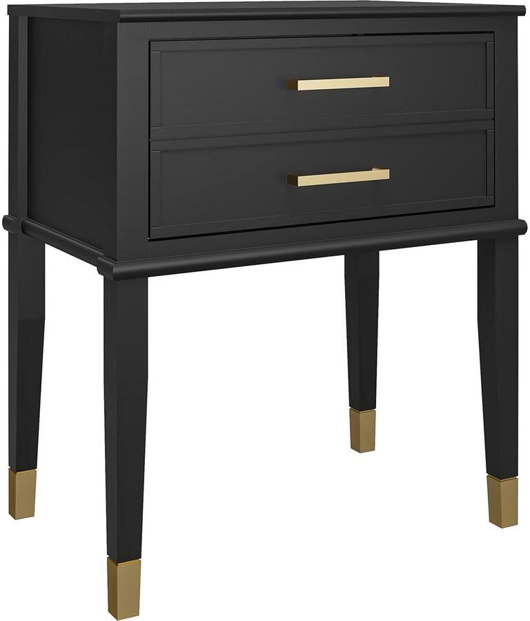 CosmoLiving by Cosmopolitan Bijzettafel Westerleigh 1 lade van gemakkelijk te onderhouden mdf poten van massief hout hoogte 72 cm (1 stuk) - Foto 9