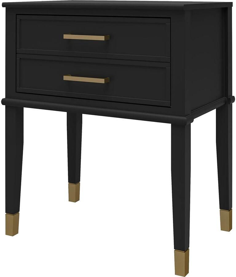 CosmoLiving by Cosmopolitan Bijzettafel Westerleigh 1 lade van gemakkelijk te onderhouden mdf poten van massief hout hoogte 72 cm (1 stuk) - Foto 10