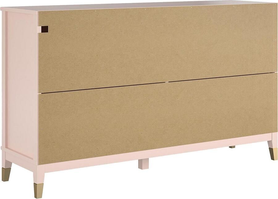 CosmoLiving by Cosmopolitan Kast Westerleigh met 6 laden mdf poten van massief hout hoogte 85 cm breedte 145 cm - Foto 9
