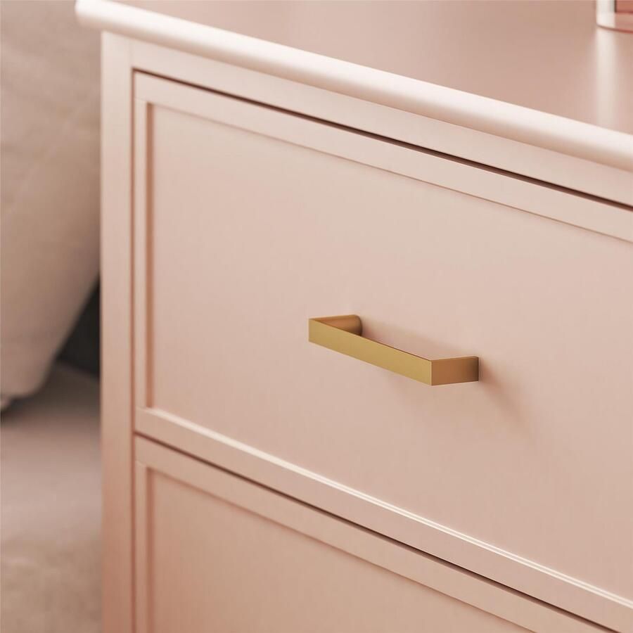 CosmoLiving by Cosmopolitan Kast Westerleigh met 6 laden mdf poten van massief hout hoogte 85 cm breedte 145 cm - Foto 4