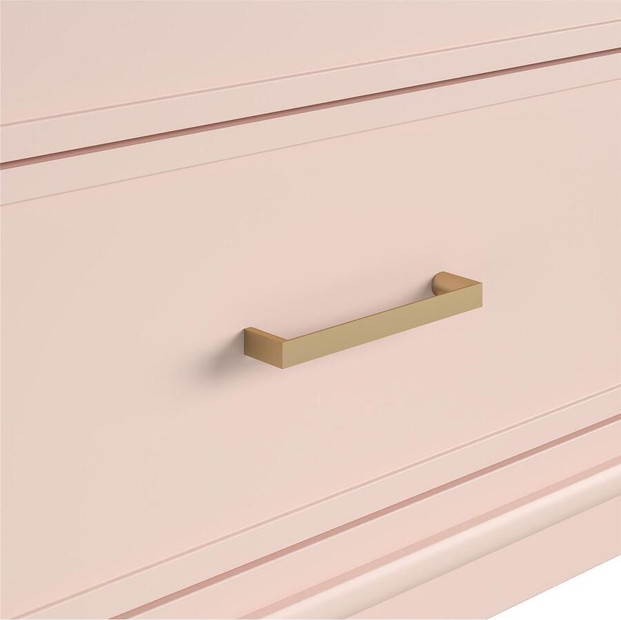 CosmoLiving by Cosmopolitan Kast Westerleigh met 6 laden mdf poten van massief hout hoogte 85 cm breedte 145 cm - Foto 5