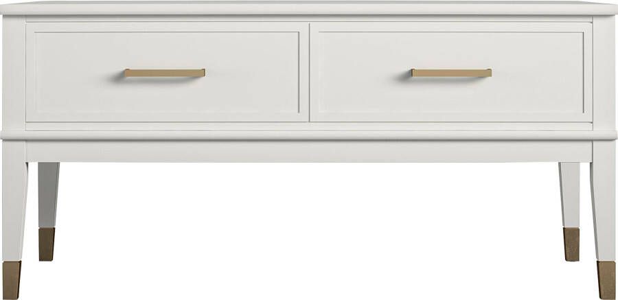 CosmoLiving by Cosmopolitan Salontafel Westerleigh Bergruimte van gemakkelijk te onderhouden mdf poten van massief hout hoogte 51-76 cm - Foto 7