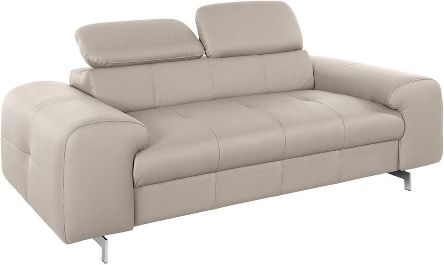 COTTA 2-zitsbank Chef 2-zitsbank met elegante stiksels bodemvrijheid 12 5 cm - Foto 7