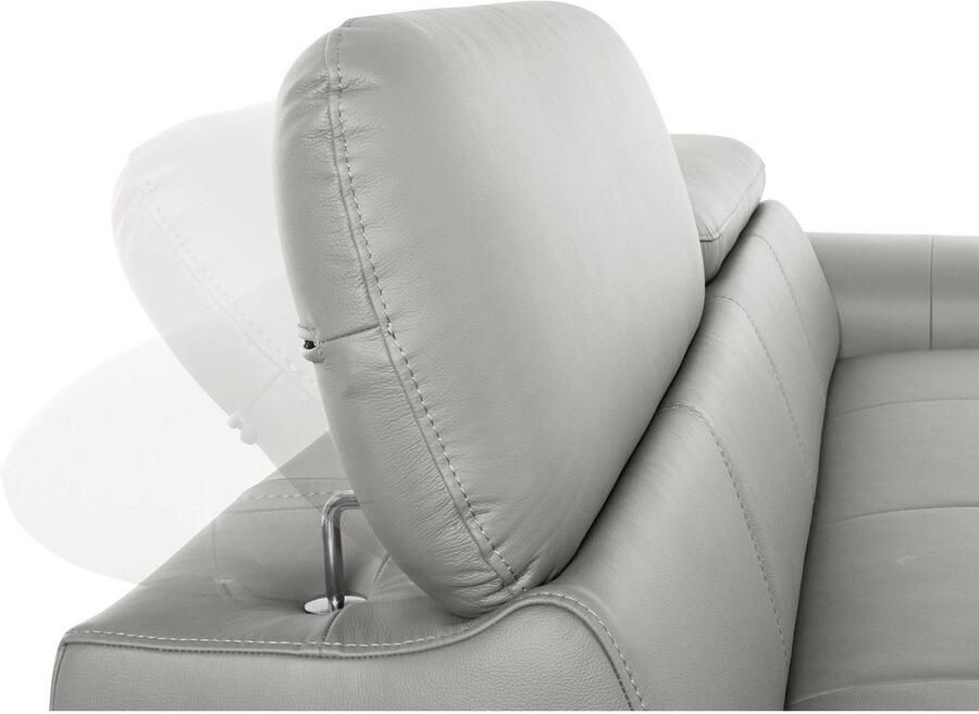 COTTA 2-zitsbank Chef 2-zitsbank met elegante stiksels bodemvrijheid 12 5 cm - Foto 2