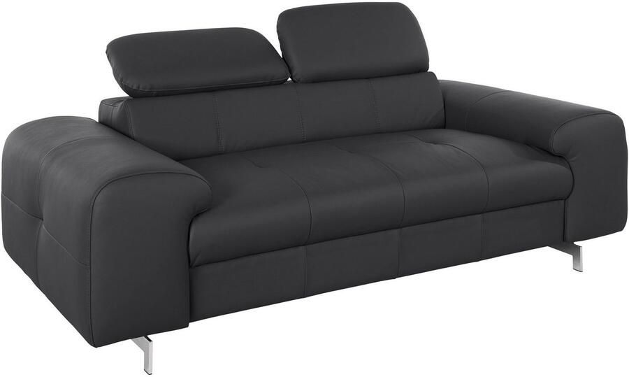 COTTA 2-zitsbank Chef 2-zitsbank met elegante stiksels bodemvrijheid 12 5 cm - Foto 7