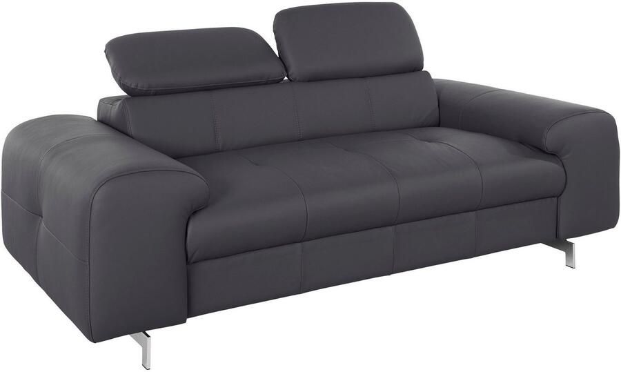 COTTA 2-zitsbank Chef 2-zitsbank met elegante stiksels bodemvrijheid 12 5 cm - Foto 7