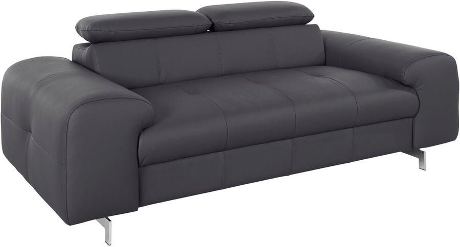 COTTA 2-zitsbank Chef 2-zitsbank met elegante stiksels bodemvrijheid 12 5 cm - Foto 9