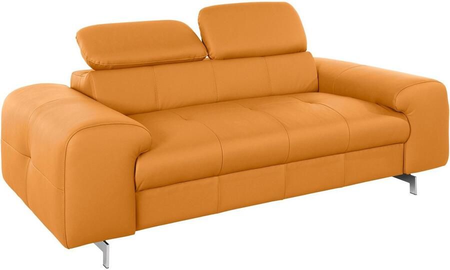 COTTA 2-zitsbank Chef 2-zitsbank met elegante stiksels bodemvrijheid 12 5 cm - Foto 8