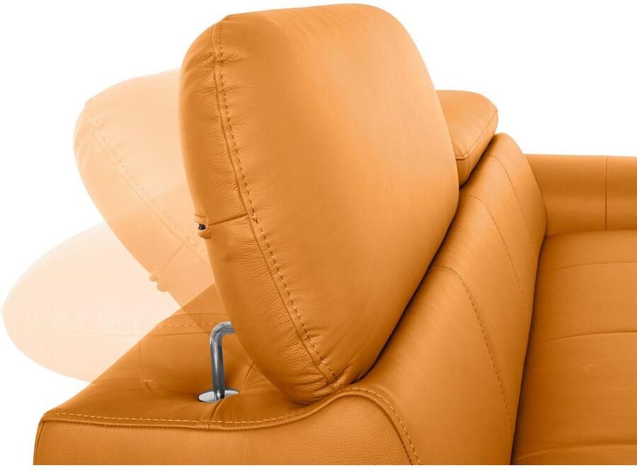 COTTA 2-zitsbank Chef 2-zitsbank met elegante stiksels bodemvrijheid 12 5 cm - Foto 2