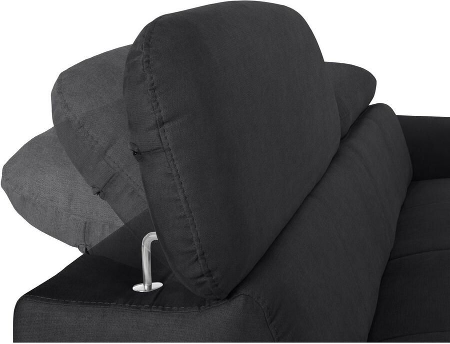 COTTA 2-zitsbank Chef 2-zitsbank met elegante stiksels bodemvrijheid 12 5 cm