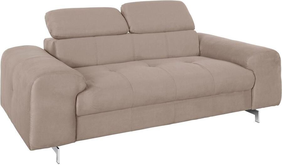 COTTA 2-zitsbank Chef 2-zitsbank met elegante stiksels bodemvrijheid 12 5 cm - Foto 9