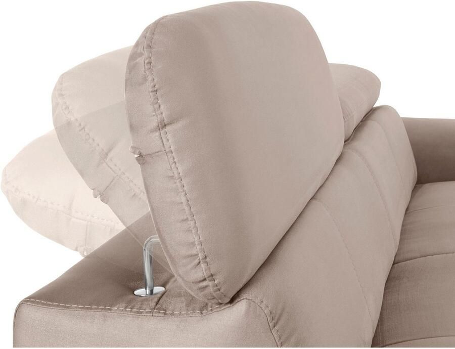 COTTA 2-zitsbank Chef 2-zitsbank met elegante stiksels bodemvrijheid 12 5 cm