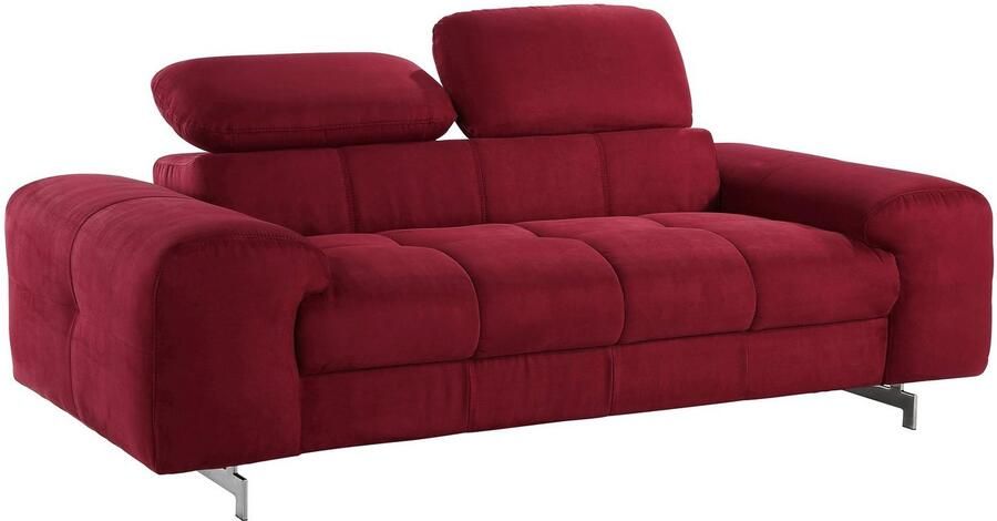 COTTA 2-zitsbank Chef 2-zitsbank met elegante stiksels bodemvrijheid 12 5 cm - Foto 11