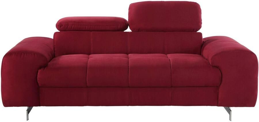 COTTA 2-zitsbank Chef 2-zitsbank met elegante stiksels bodemvrijheid 12 5 cm - Foto 12