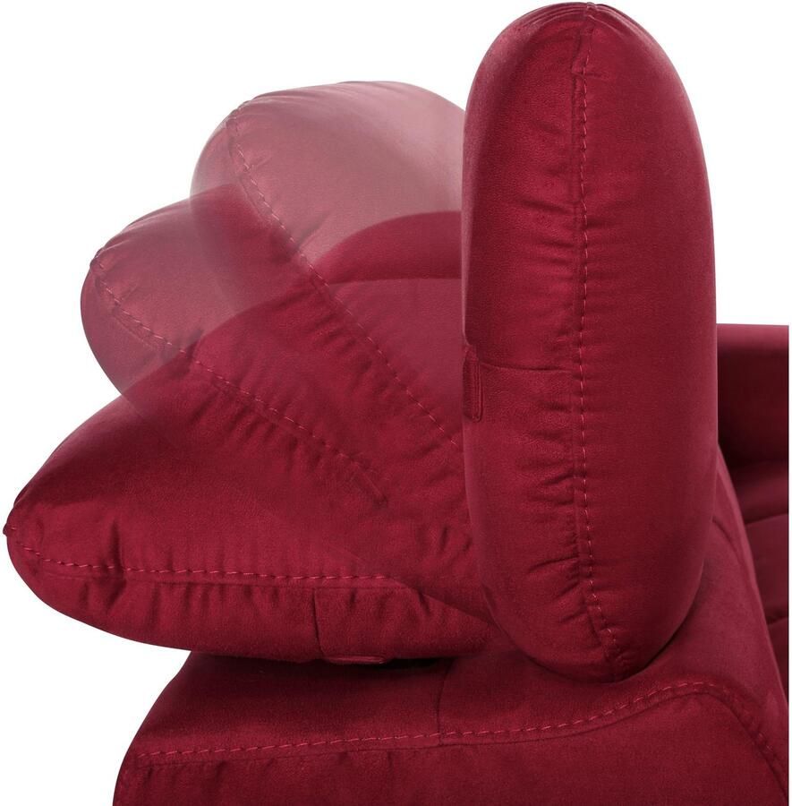 COTTA 2-zitsbank Chef 2-zitsbank met elegante stiksels bodemvrijheid 12 5 cm