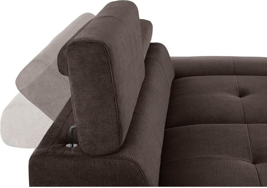 COTTA 2-zitsbank Enterprise Big-sofa met verstelbare armleuning en rugleuning - Foto 2