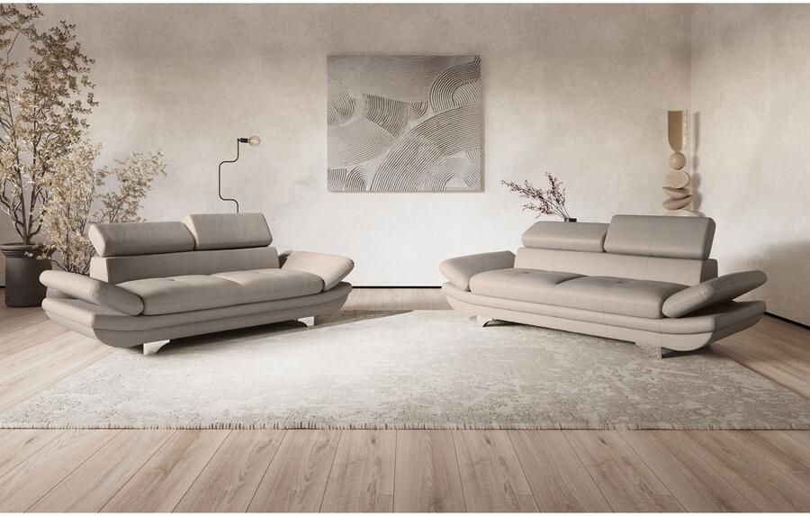 COTTA 2-zitsbank Enterprise Big-sofa met verstelbare armleuning en rugleuning