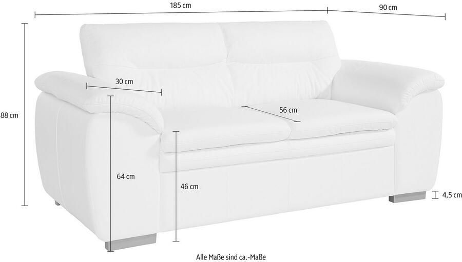 COTTA 2-zitsbank Leandra