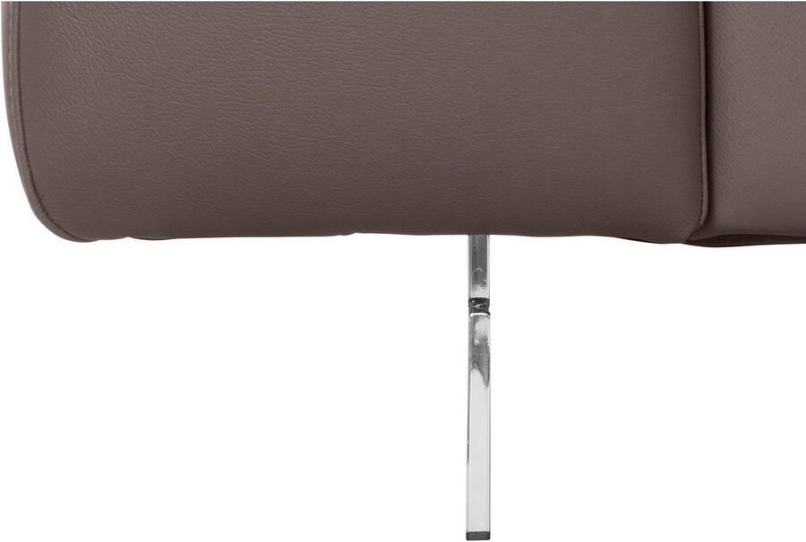 COTTA 3-zitsbank Chef Big-sofa met verstelbare rugleuning elegante metalen poten - Foto 4