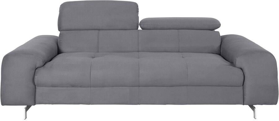 COTTA 3-zitsbank Chef Big-sofa met verstelbare rugleuning elegante metalen poten - Foto 10