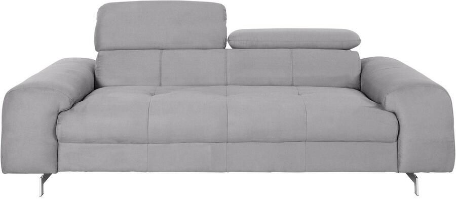 COTTA 3-zitsbank Chef Big-sofa met verstelbare rugleuning elegante metalen poten - Foto 10