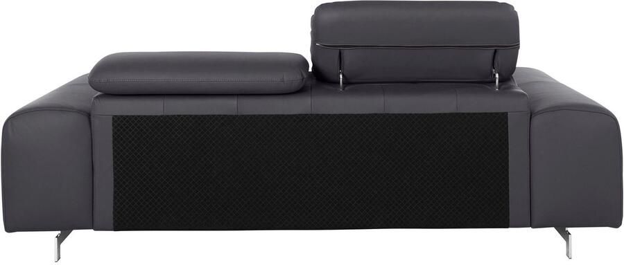 COTTA 3-zitsbank Chef Big-sofa met verstelbare rugleuning elegante metalen poten - Foto 11