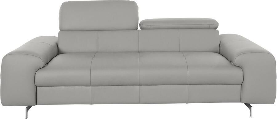 COTTA 3-zitsbank Chef Big-sofa met verstelbare rugleuning elegante metalen poten - Foto 9