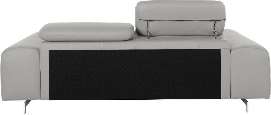 COTTA 3-zitsbank Chef Big-sofa met verstelbare rugleuning elegante metalen poten - Foto 10