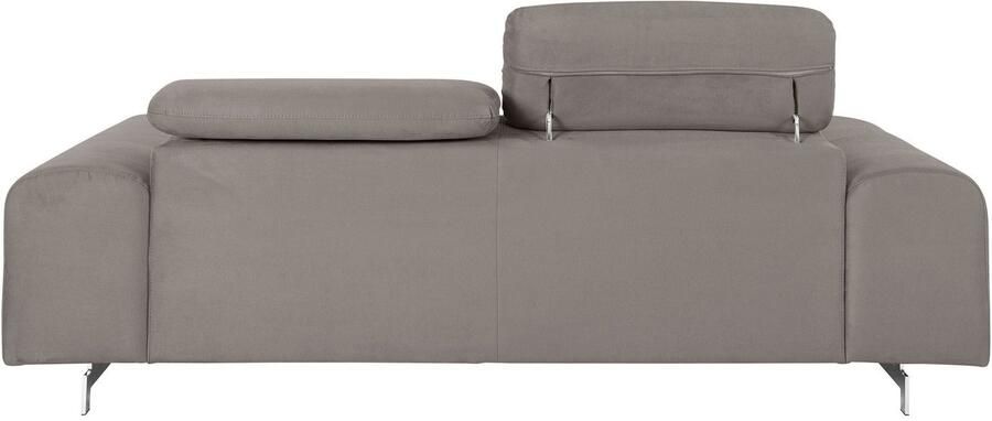 COTTA 3-zitsbank Chef Big-sofa met verstelbare rugleuning elegante metalen poten - Foto 12