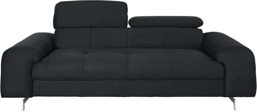 COTTA 3-zitsbank Chef Big-sofa met verstelbare rugleuning elegante metalen poten - Foto 10