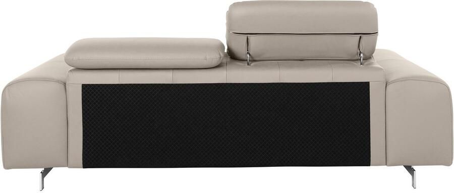 COTTA 3-zitsbank Chef Big-sofa met verstelbare rugleuning elegante metalen poten - Foto 11