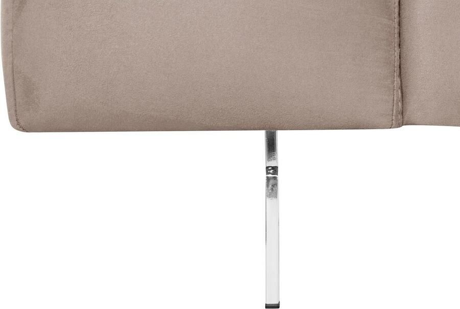 COTTA 3-zitsbank Chef Big-sofa met verstelbare rugleuning elegante metalen poten - Foto 3