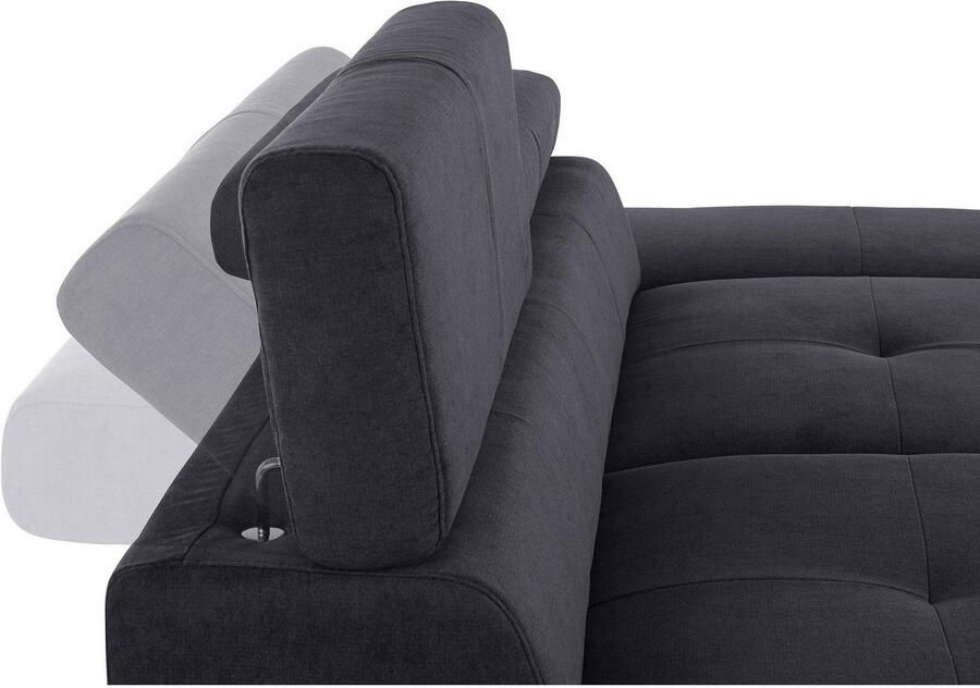 COTTA 3-zitsbank Enterprise Big-sofa met verstelbare armleuning en rugleuning - Foto 2