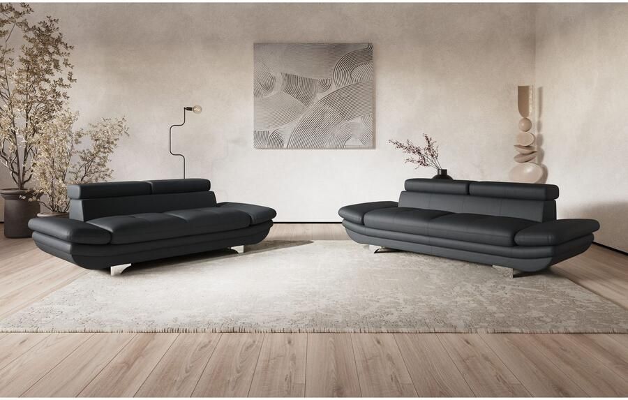 COTTA 3-zitsbank Enterprise Big-sofa met verstelbare armleuning en rugleuning