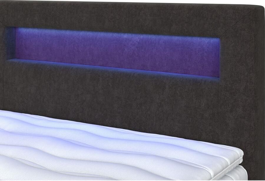 COTTA Boxspring Kelly uitgerust met led-licht incl. bedlade - Foto 2
