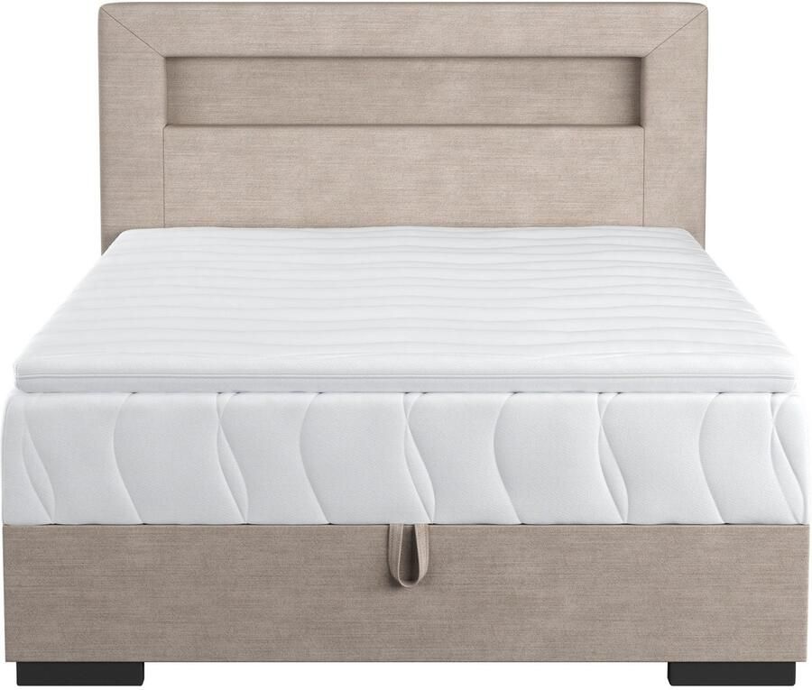 COTTA Boxspring Kelly uitgerust met led-licht incl. bedlade