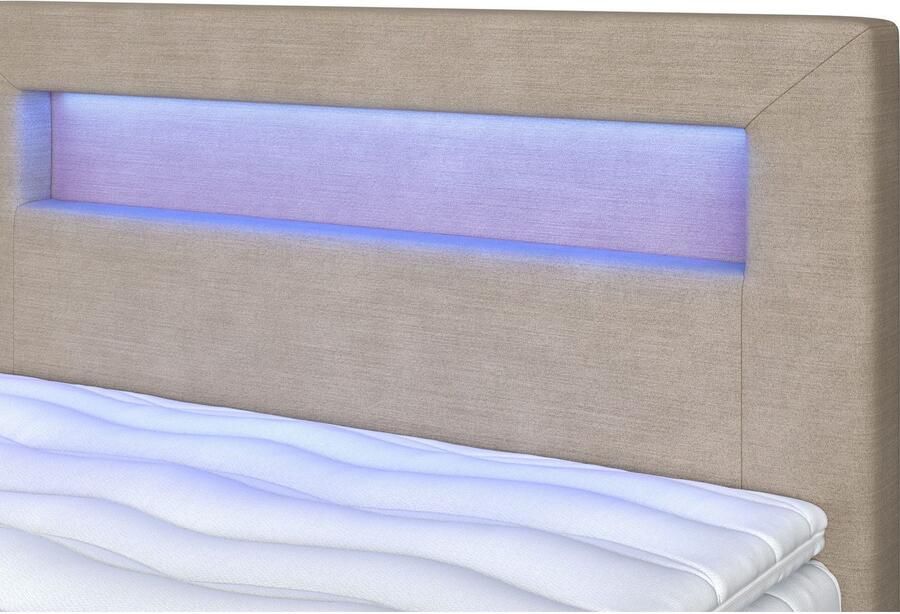 COTTA Boxspring Kelly uitgerust met led-licht incl. bedlade - Foto 2