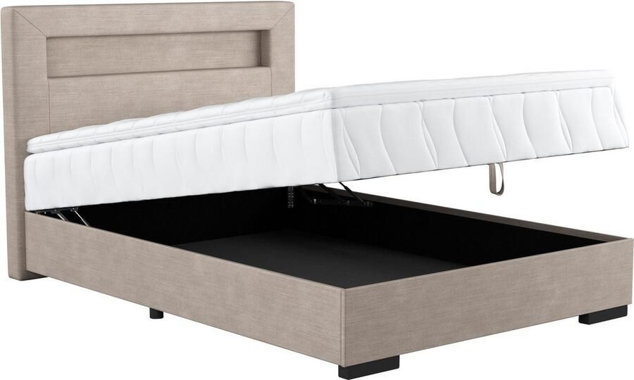COTTA Boxspring Kelly uitgerust met led-licht incl. bedlade - Foto 5