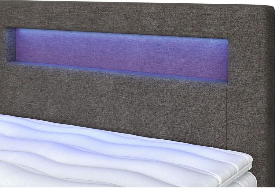 COTTA Boxspring Kelly uitgerust met led-licht incl. bedlade - Foto 2