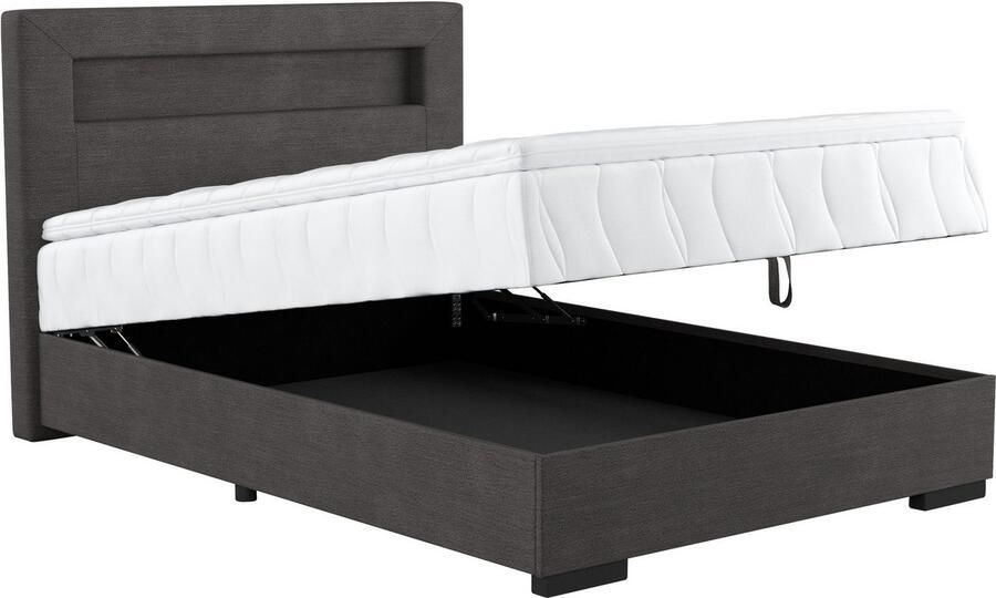 COTTA Boxspring Kelly uitgerust met led-licht incl. bedlade - Foto 3