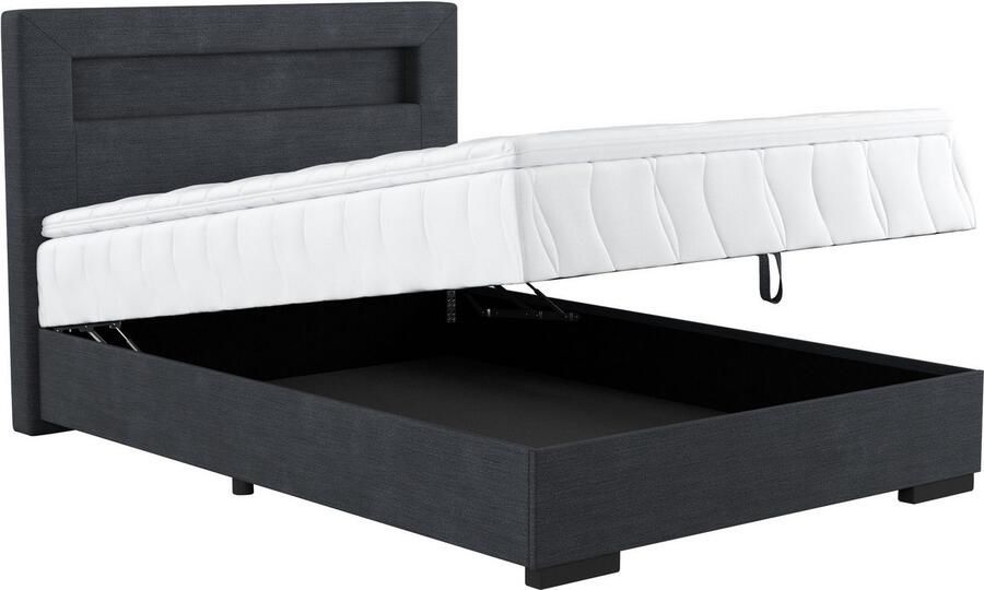 COTTA Boxspring Kelly uitgerust met led-licht incl. bedlade - Foto 4