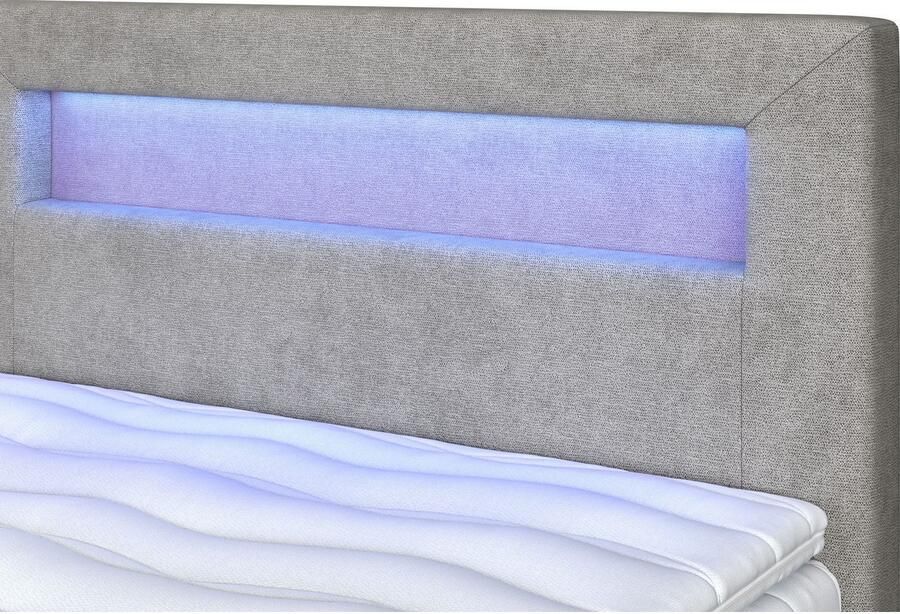 COTTA Boxspring Kelly uitgerust met led-licht incl. bedlade - Foto 2