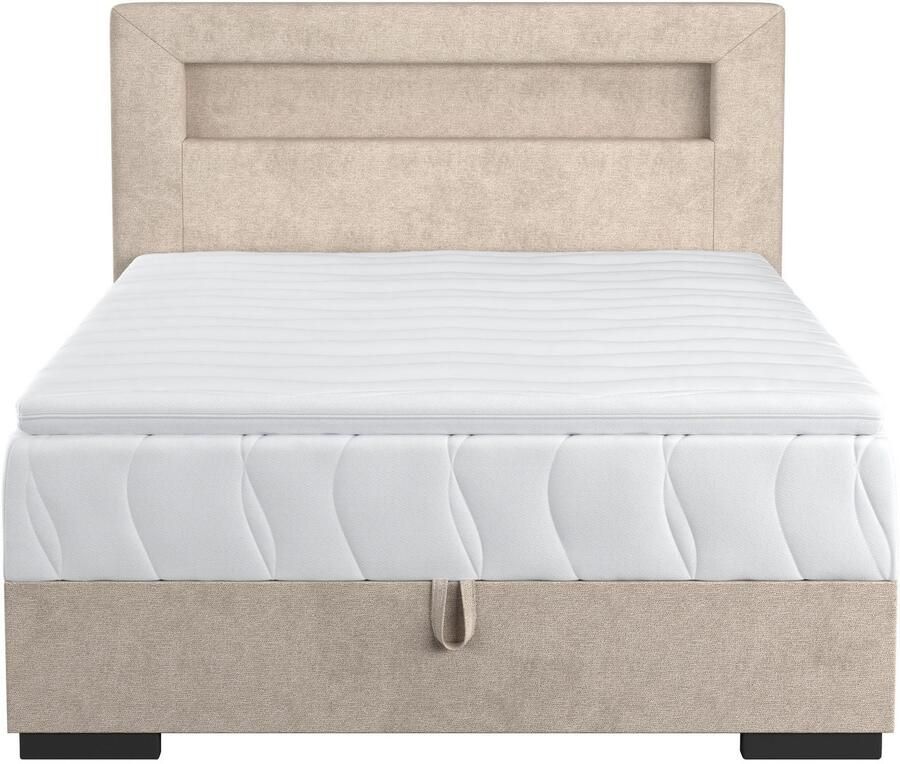 COTTA Boxspring Kelly uitgerust met led-licht incl. bedlade